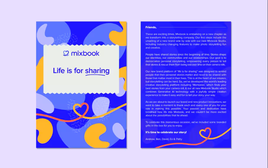 Swag Box Mockup - Corporate Gift Packaging Design